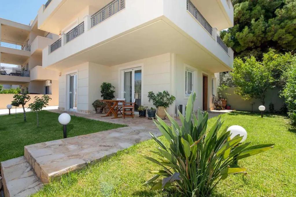 Ferienwohnung Vasiliki'S House Pórto Ráfti Exterior foto